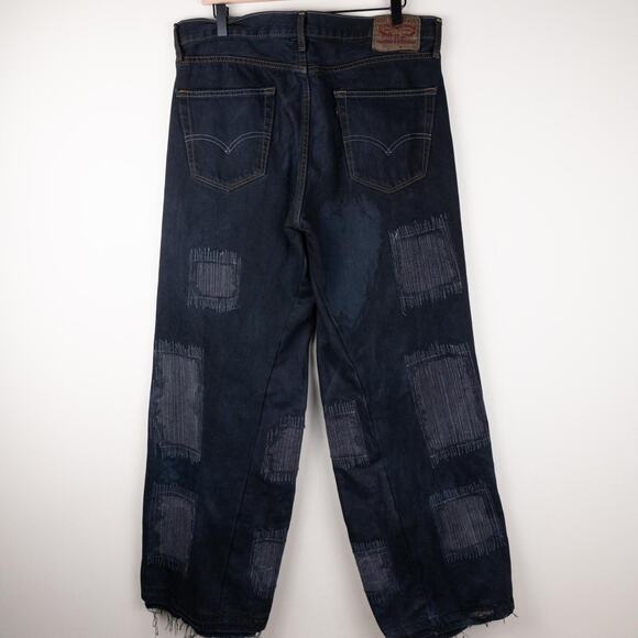 Custom wide leg baggy flared jeans - Picture 7 of 8